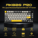AJAZZ AK820 Pro 75% Tri-Mode Wireless Keyboard