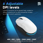 AJAZZ NJ08 MC Tri-Mode Wireless Gaming Mouse