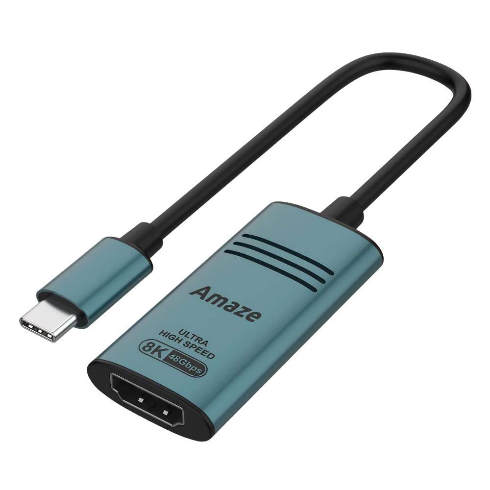 Amaze A130 Type C to HDMI 8k Adapter – Black