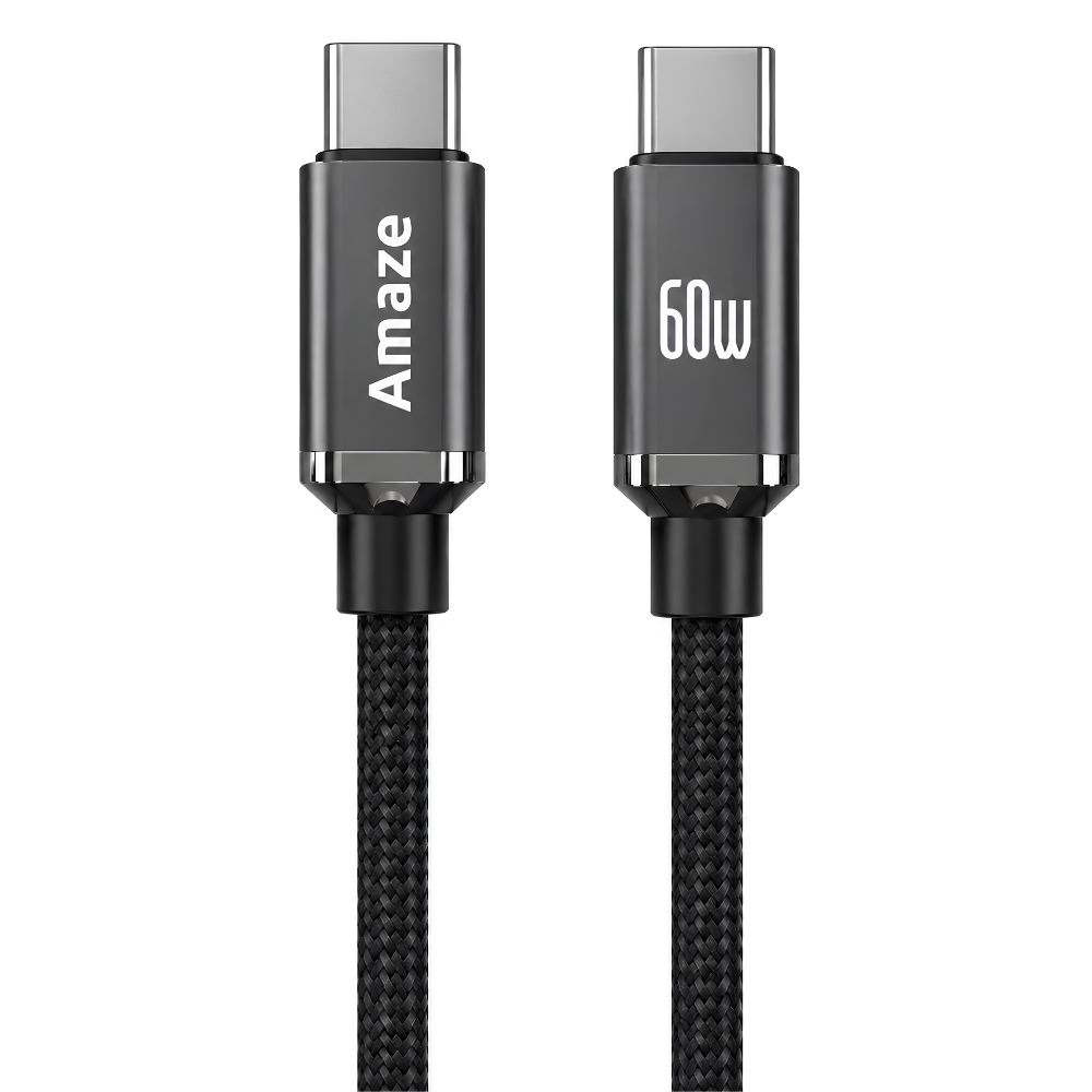 Amaze Ultra Charge Type C To Type C Cable 60w 1m – A40