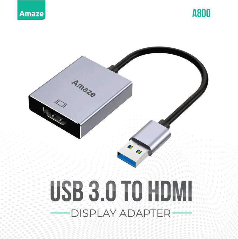 Amaze A800 USB 3.0 to HDMI Display Adapter