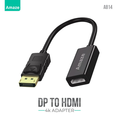 AMAZE DP TO HDMI Adapter 4K@30HZ – A814
