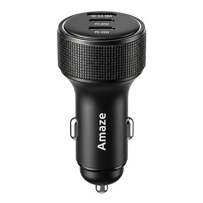 Amaze DRIVE ON Triple Port Fast Car Charger 93W – A456