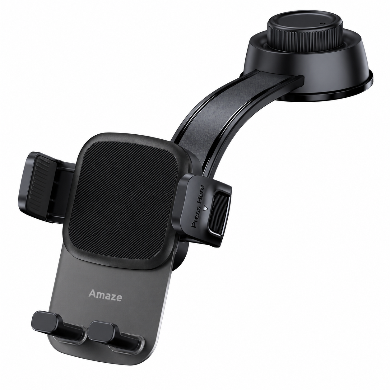 Amaze Dual Grip 360 Degree Mobile Holder A590 – Black