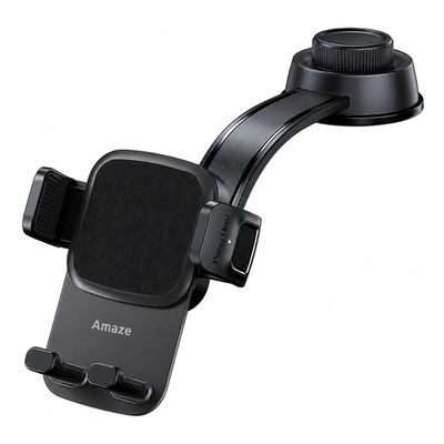 Amaze A590 Dual Grip 360 Degree Mobile Holder – Black