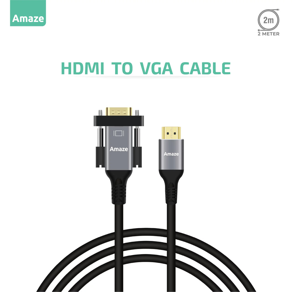 AMAZE HDMI TO VGA Cable – A825