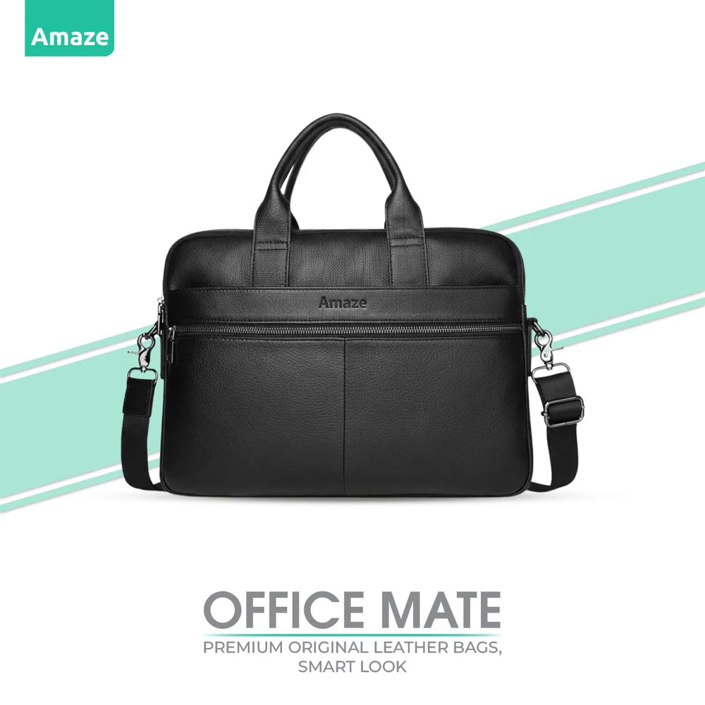 Amaze OfficeMate Original Leather Bag | A925