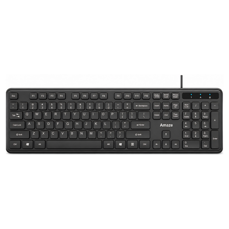Amaze Probus Super Silent Chocolate Keys Wired Keyboard – A734