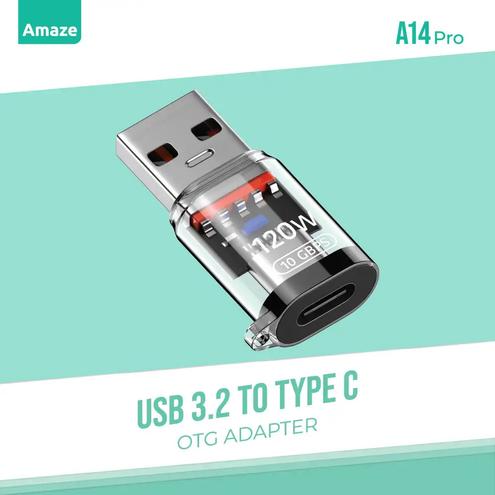 AMAZE USB 3.2 TO TYPE C OTG Adapter – A14 Pro