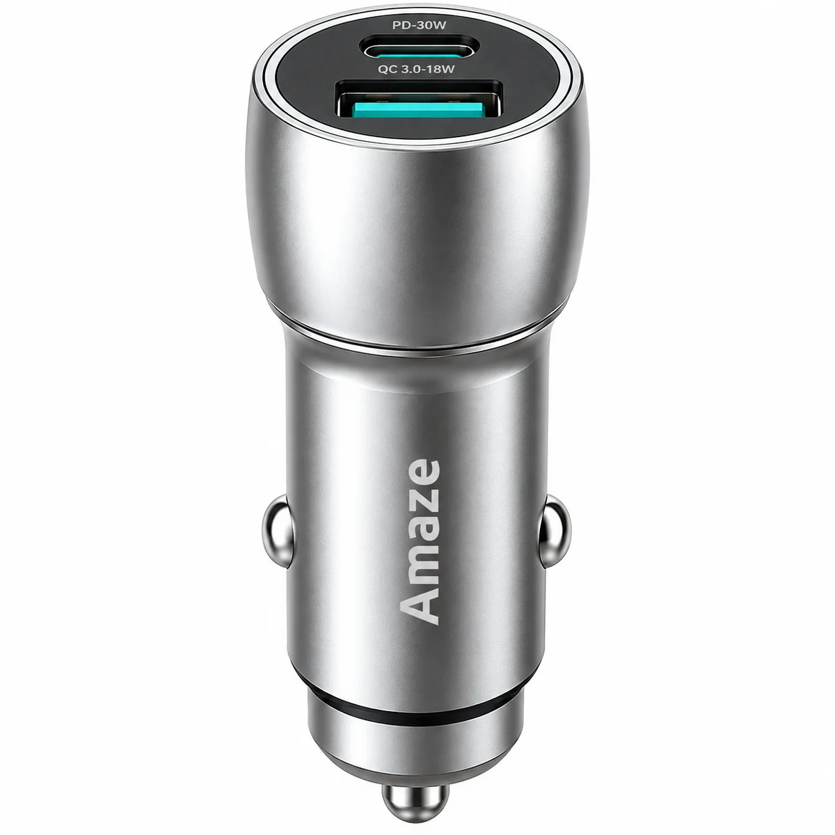 Amaze VOLTIX Pro 48W Dual Port Fast Car Charger – A455