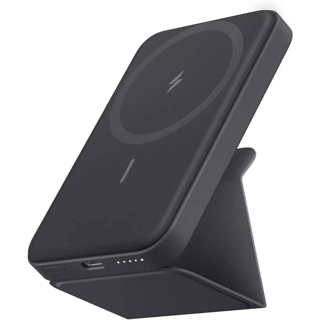 Anker 622 Magnetic Battery MagGo 5000mAh Foldable Magnetic Wireless Portable Charger and USB-C for iPhone 15/14/13/12 Series