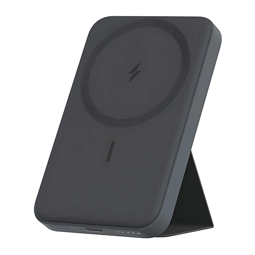 Anker 622 Magnetic Battery MagGo 5000mAh Foldable Magnetic Wireless Portable Charger and USB-C for iPhone 15/14/13/12 Series