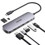 Anker USB C Hub 7-in-1 Multi-Port USB Adapter – A83D2