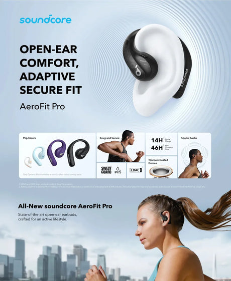 Anker AeroFit Pro Open-Ear True Wireless Earbuds