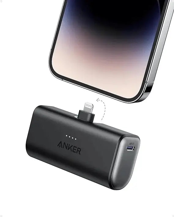 Anker Nano Powerbank 5000mah with Built In Lightning Connector 12w – A1645