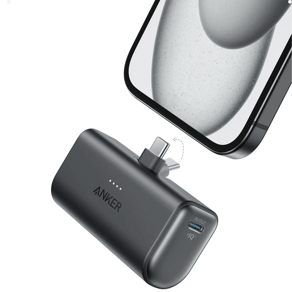 Anker Nano Powerbank 5000mah with Built In Type-C Connector 22.5w – A1653