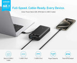 Anker Power Bank (20K, 87W, Built-In USB-C Cable) – A1383