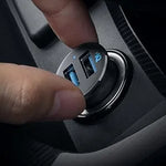 Anker PowerDrive 2 Alloy Metal 24W Mini Car Charger 2 Ports- A2727