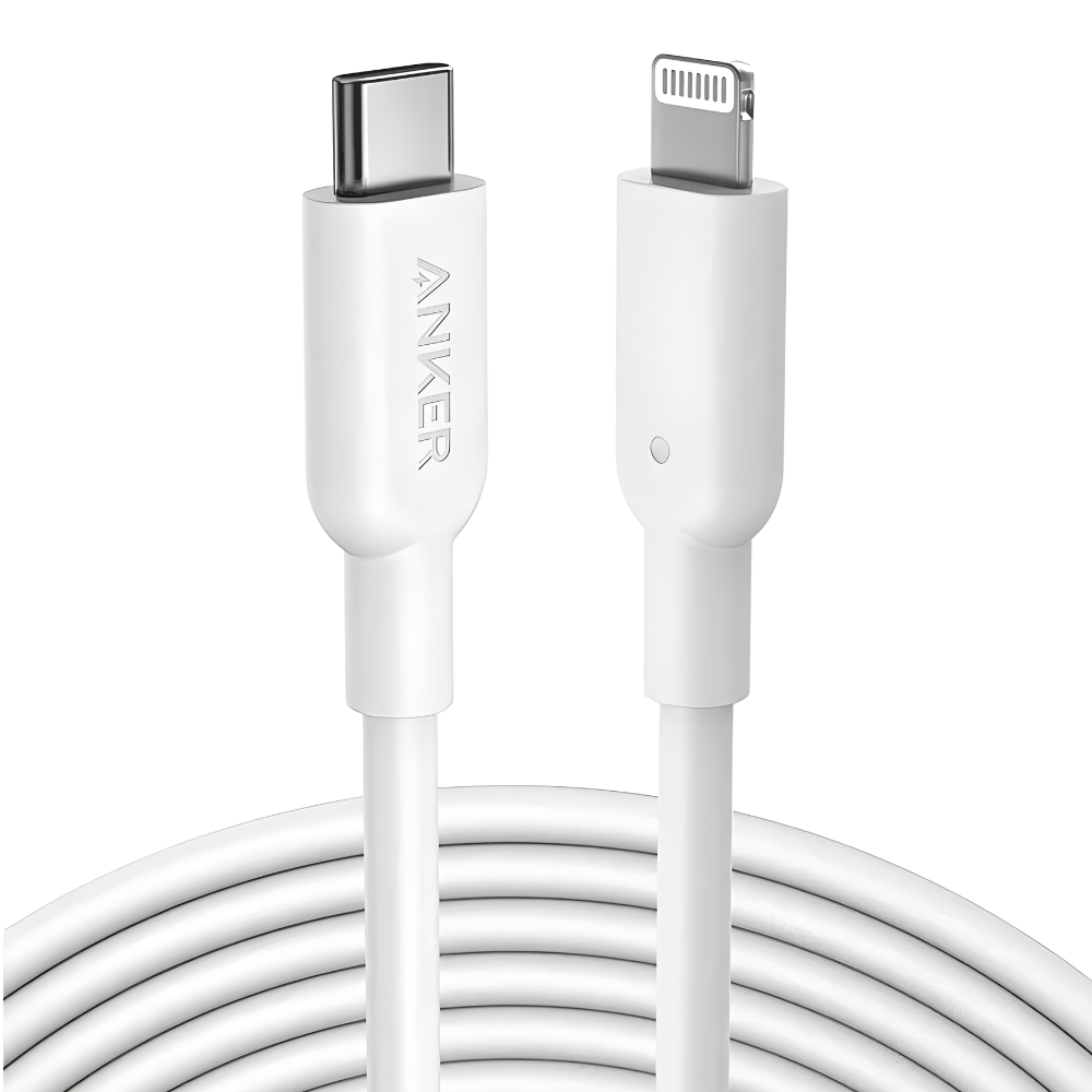 Anker PowerLine III USB-C To Lightning - White