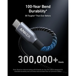 Anker Prime 240W USB C to USB C Fast Charging Cable with Upcycled – A88E26