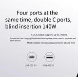 Anker Prime Charger (140W, 4 Ports, GaN) – B2697