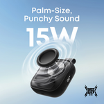 Soundcore Boom Go 3i compact speaker with carry strap