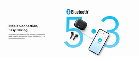 Anker Soundcore K20i Semi-in-Ear Earbuds with Bluetooth 5.3 & Upto 36 Hours Playtime