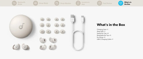 Anker Soundcore Sleep A20 Noise Blocking Earbuds & Upto 80 Hours Playtime