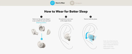 Anker Soundcore Sleep A20 Noise Blocking Earbuds & Upto 80 Hours Playtime