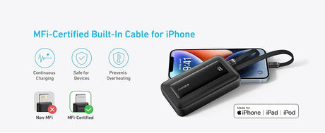 Anker Zolo Power Bank 10000mAh 30W – A1680