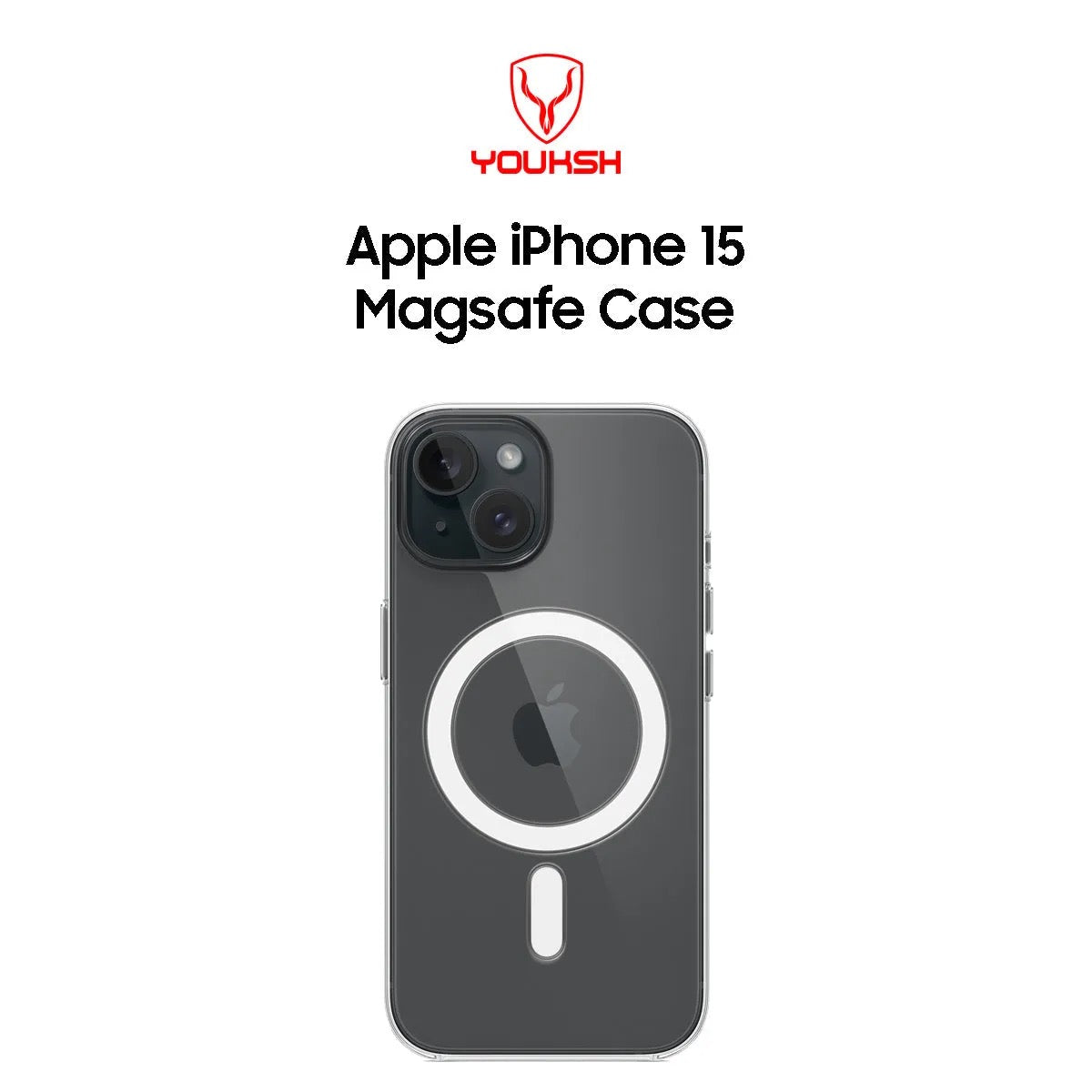 Youksh iPhone 15 MagSafe Case