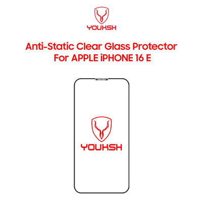 Youksh iPhone 16e Tempered Glass Screen Protector