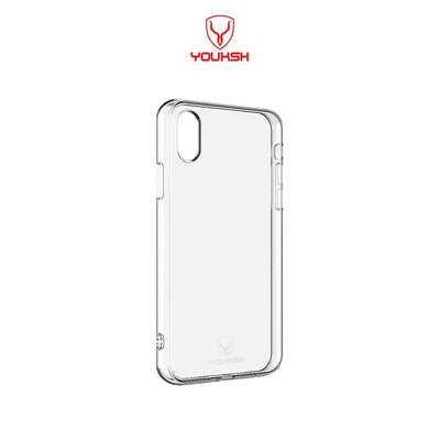 Youksh iPhone XS Max Soft Shockproof Clear TPU Back Cover
