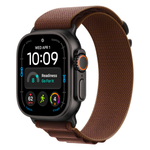Apple Watch Ultra 4 49mm GPS + Cellular – Black Titanium, Burgundy Alpine Loop