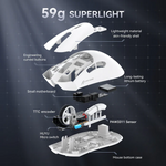 Attach Shark R1 PAW3311 18000DPI 300mAh 59g±3g Gaming Mouse