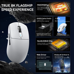 Attach Shark R6 1KHz+8KHz PAW3950 MAX 42000DPI 39g±3g Gaming Mouse