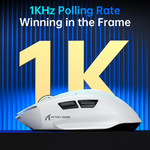 Attach Shark V6 PAW3311 25000DPI 500mAh 65g±3g Gaming Mouse with Dock