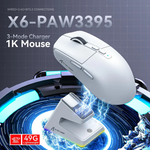 Attach Shark X6 PAW3395 26000DPI 49g±3g Gaming Mouse with Dock