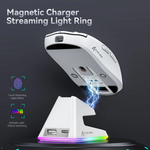 Attach Shark X6 PAW3395 26000DPI 49g±3g Gaming Mouse with Dock