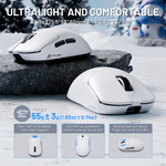 Attach Shark X8 ULTRA 1KHz+8KHz PAW3950 MAX 42000DPI 500mAh 55g±3g Gaming Mouse