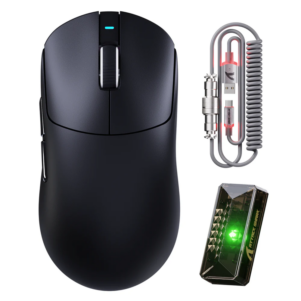 Attack Shark X8 ULTRA 1KHz+8KHz PAW3950 MAX 42000DPI 500mAh 55g±3g Gaming Mouse