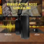 Attack Shark G500 40mm 300mAh Hybrid ANC Wireless Gaming Headset