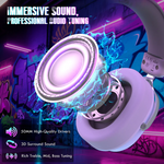 Attack Shark L30 PRO Virtual 7.1 50mm 1100mAh AI Noise Cancelling Wireless Gaming Headset