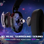 ATTACK SHARK L60 Ultra-Light Tri-Mode Gaming Headset