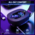 Attack Shark L80 PRO 40mm 300mAh Wireless Gaming Headset