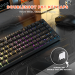 Attack Shark R82 75% HE Keyboard - Black - Magnetic Switch