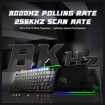 Attack Shark R85 75% HE Keyboard - Purple Mandrel Switch