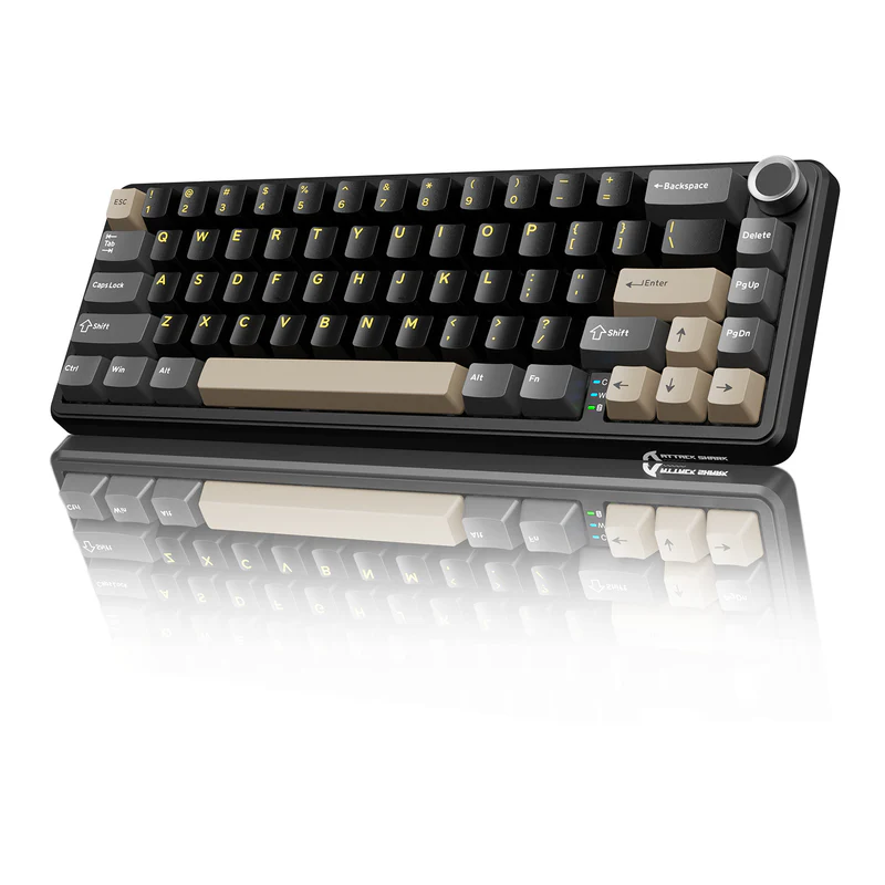 Attack Shark X66 60% Mechanical Keyboard - Strawberry Switch