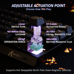 Attack Shark X68 60% HE Keyboard - Magnetic Switch