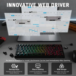 Attack Shark X68 PRO 60% HE Keyboard - Magnetic Switch